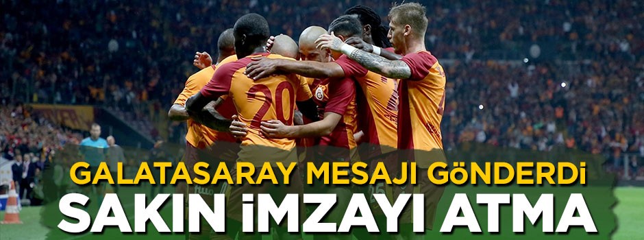 Galatasaray'dan Asamoah'a mesaj: Sakın imzayı atma