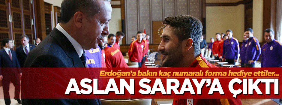 Galatasaray'dan Cumhurbaşkanı Erdoğan'a ziyaret