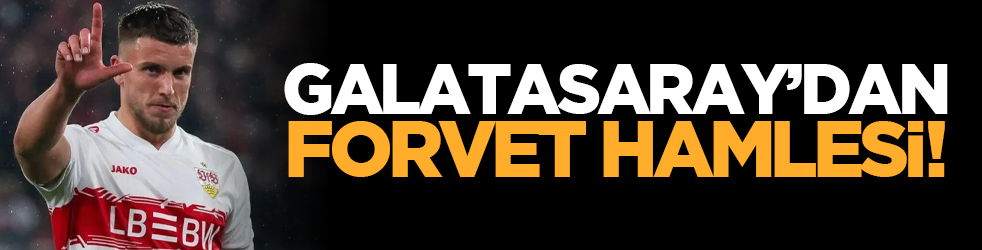 Galatasaray’dan forvet hamlesi!