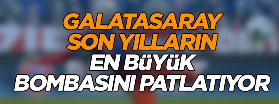 Galatasaray'dan yüzyılın bombası Robben