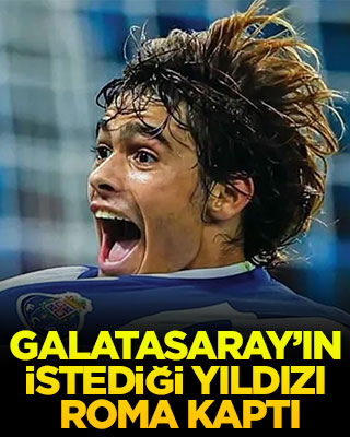 Galatasaray’ın istediği yıldızı Roma kaptı