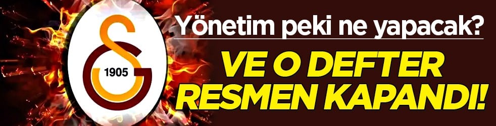 Galatasaray'ın savunmasının tek patronunda durum değişti: Ve Davinson Sanchez defteri kapandı!