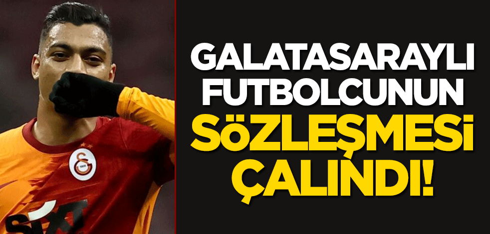 Galatasaraylı futbolcu Mustafa Muhammed'in sözleşmesi çalındı!