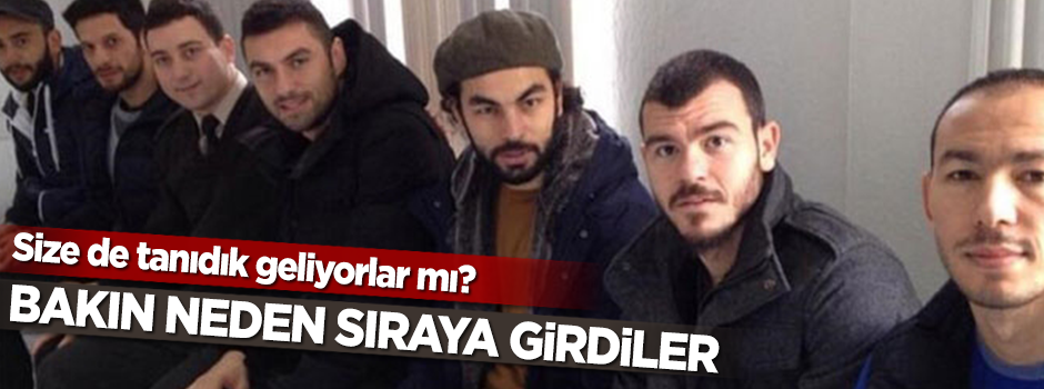 Galatasaraylı futbolcular bedelli sırasında görüntülendi