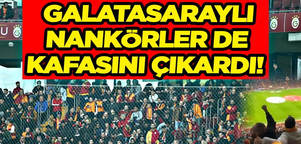 Galatasaraylı nankörler de kafasını çıkardı! Yazıklar olsun...