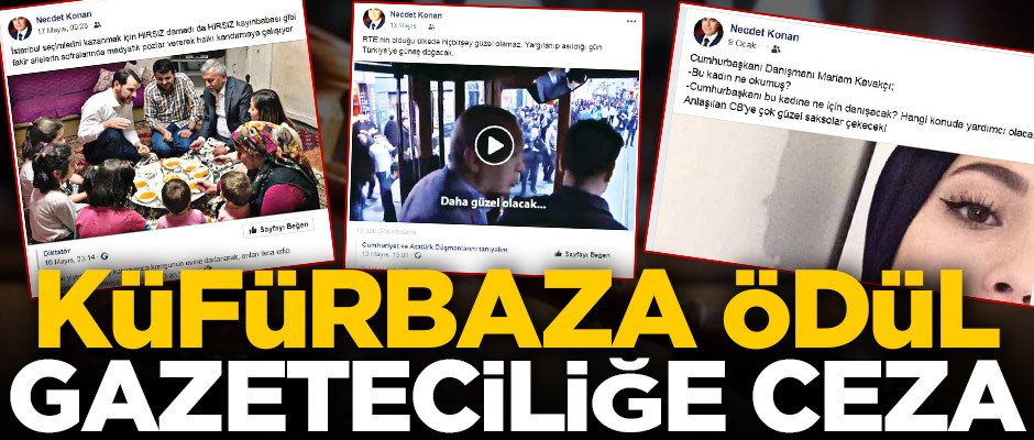 Galiz küfürbaza ödül, haberciliğe ceza!