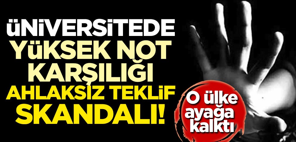 Gana'da yüksek not karşılığı ahlaksız teklif skandalı!