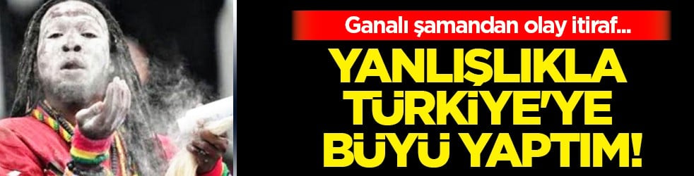 Ganalı büyücüden Milli Takım itirafı: Çırağım haritayı kaydırınca olan Türkiye’ye oldu... Kafa karıştırdı