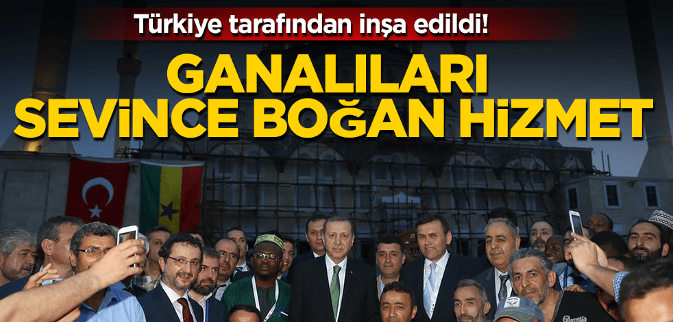 Ganalılar, Türkiye tarafından inşa edilen Gana Millet Camii ve Külliyesi'nin sevincini yaşıyor