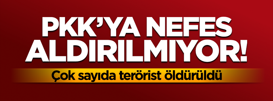 Gara'ya hava harekatı: 29 terörist öldürüldü