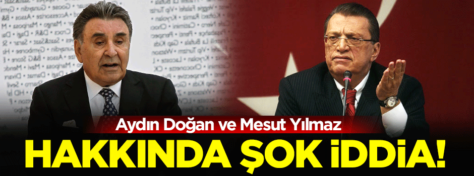 Garipoğlu: Aydın Doğan ve Mesut Yılmaz hayatımı sıfırladı
