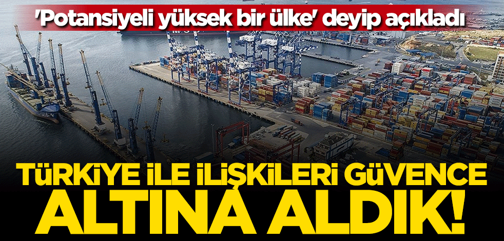 Gaunt: Türkiye potansiyeli yüksek bir ülke
