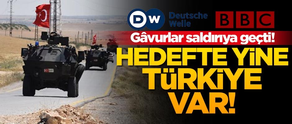 Gâvurlar saldırıya geçti! Hedefte yine Türkiye var!