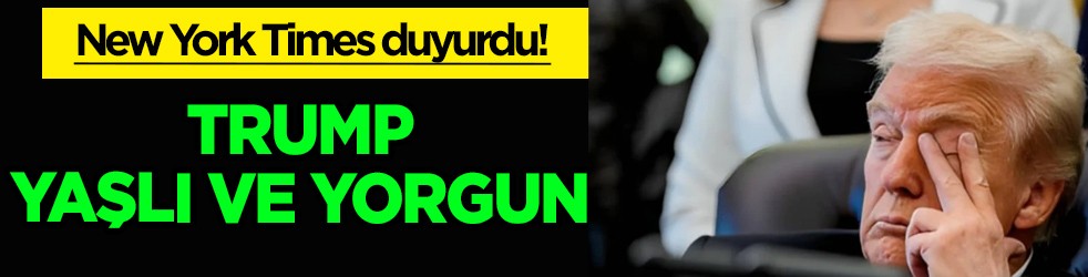 Gazeteci Trump'a yaşlısın diye ima etti! Trump çirkinsin deyip tepki gösterdi!