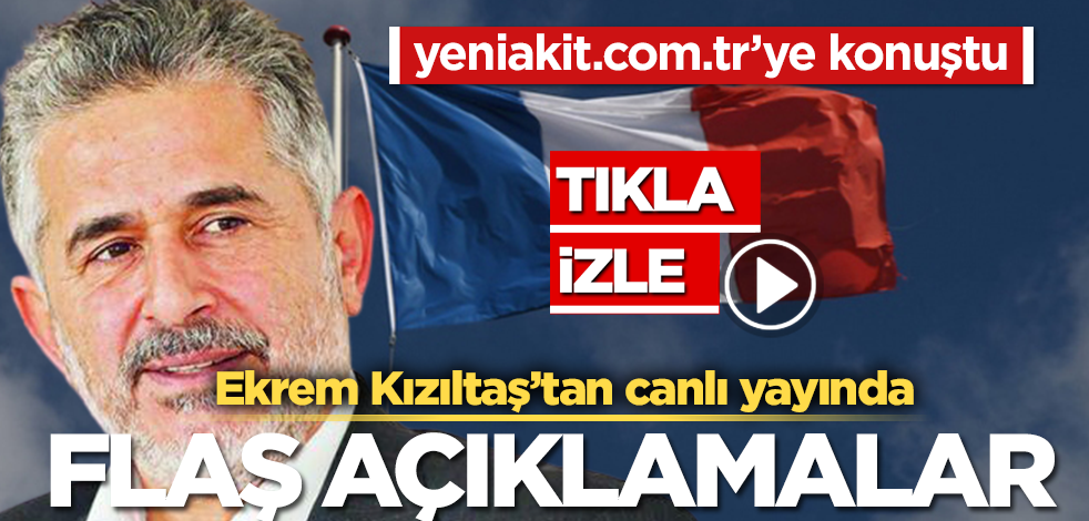 Gazeteci-yazar Ekrem Kızıltaş’tan canlı yayında flaş açıklamalar