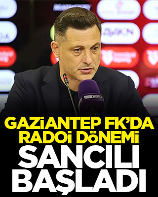 Gaziantep FK’da Radoi dönemi sancılı başladı