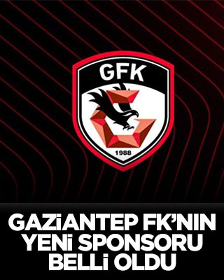 Gaziantep FK’nın yeni sponsoru belli oldu