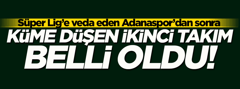 Gaziantepspor Süper Lig'e veda etti!