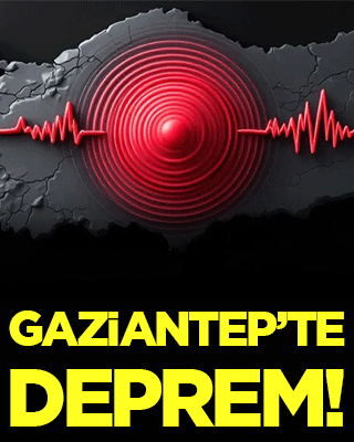 Gaziantep'te deprem meydana geldi!