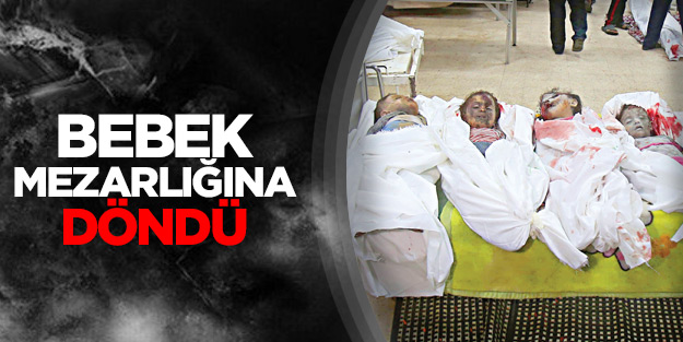 Gazze, bebek mezarlığına döndü