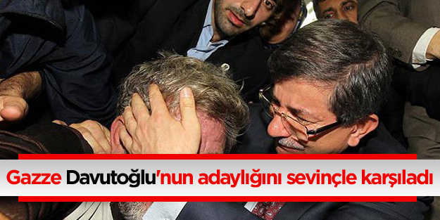 Gazze Davutoğlu'nun adaylığını sevinçle karşıladı