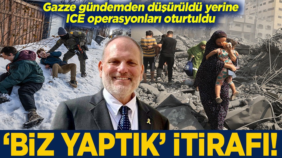 Gazze gündemden düşürüldü yerine ICE operasyonları oturtuldu 'Biz yaptık' itirafı!