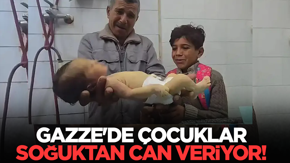 Gazze'de çocuklar soğuktan can veriyor!