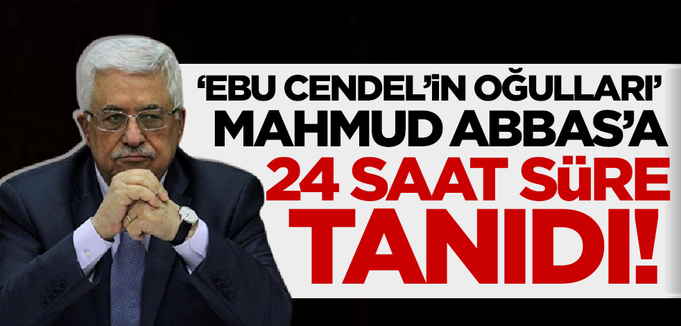 Gazze'de 'Ebu Cendel'in Oğulları' Mahmud Abbas'a baş kaldırdı!