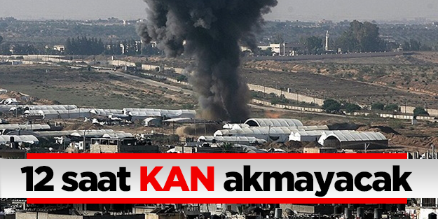 Gazze'de geçici ateşkes