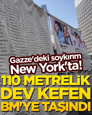 Gazze'deki soykırım New York'ta!