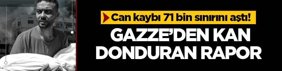 Gazze’den kan donduran rapor: Enkaz altından çıkanlarla birlikte bilanço ağırlaşıyor! Can kaybı 71 bin sınırını aştı!
