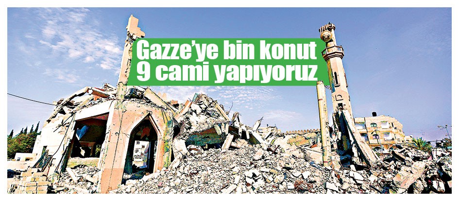 Gazze’ye 9 camİ