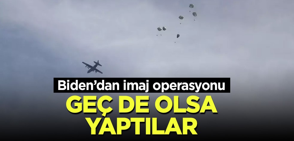 Gazze'ye yardımlar ulaştı! ABD sarsılan imajını düzeltmek istiyor
