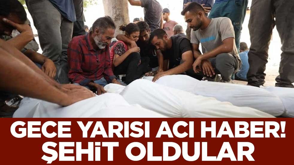 Gece yarısı acı haber! Şehit oldular