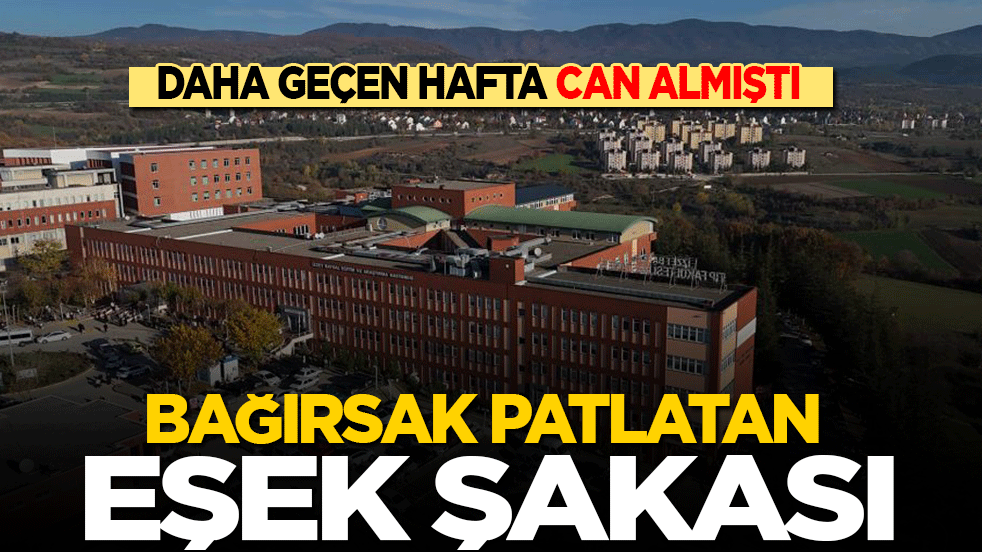 Geçen hafta can almıştı! Bağırsak patlatan eşek şakası...