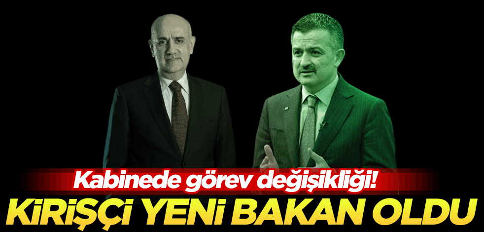 Gecenin flaş haberi Resmi Gazete’den geldi: Vahit Kirişçi Pakdemirli’nin yerine geldi!