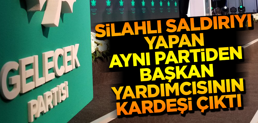 Gelecek Partisi İzmir İl Başkanı Cüneyt İşçilik'e silahlı saldırıyı yapan şahıs yakalandı