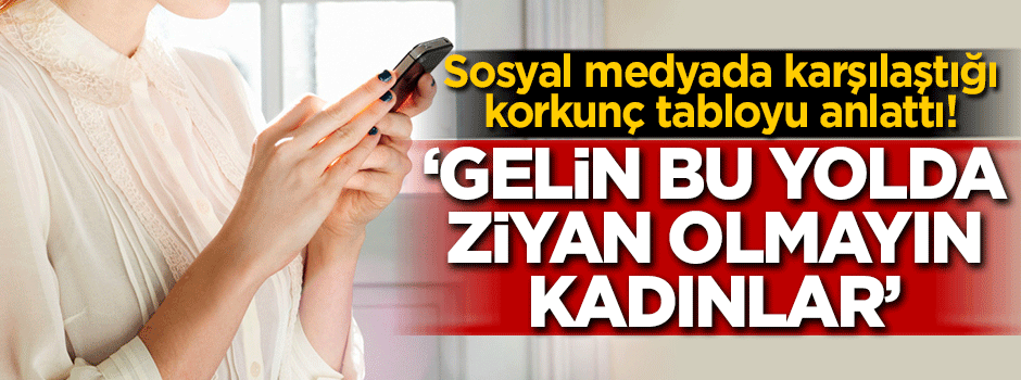 'Gelin bu yolda ziyan olmayın kadınlar'