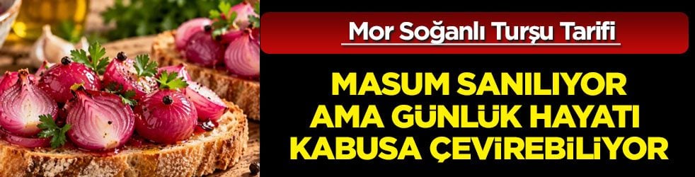 Gelin siz de yapın! Mor soğan turşusu tarifi: Başarılı olmanın püf noktaları... Lezzet sırrı ortaya çıktı 