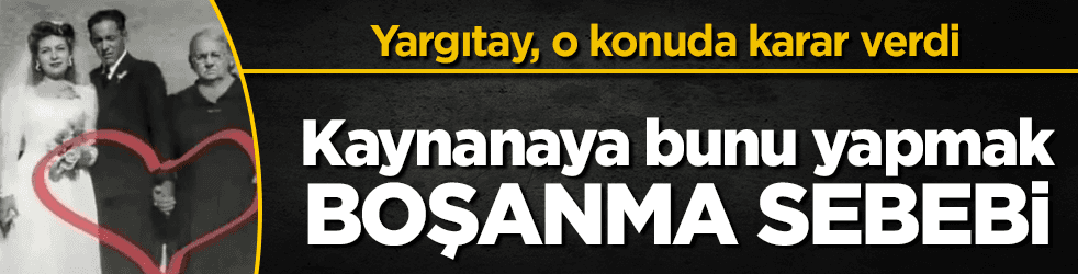 Gelinler dikkat! Kaynanaya bunu yapmak boşanma sebebi