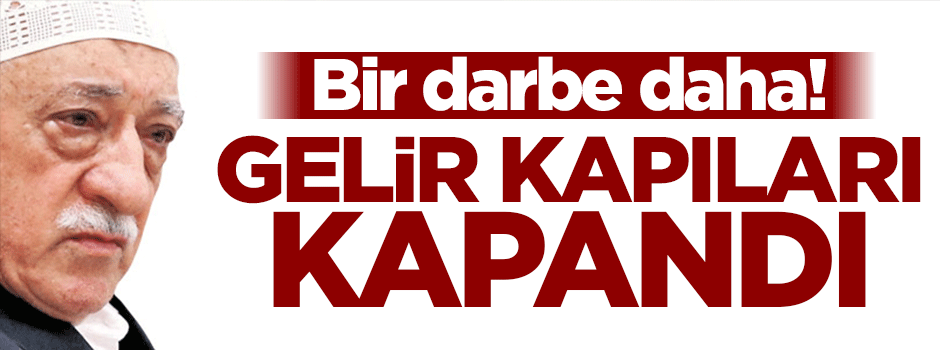 Gelir kapıları kapandı