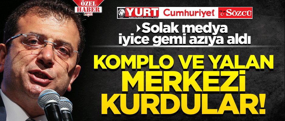 Gemi azıya alan Kemalist medyada komplo ve yalan rüzgarı!