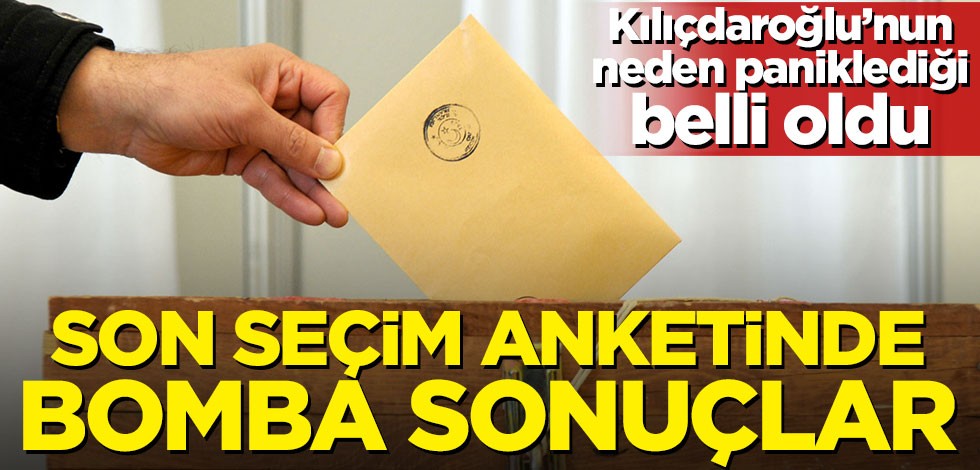 GENAR'ın son seçim anketinin sonuçları ortaya çıktı