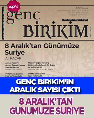Genç Birikim’in Aralık sayısı çıktı: 8 Aralık’tan günümüze Suriye…