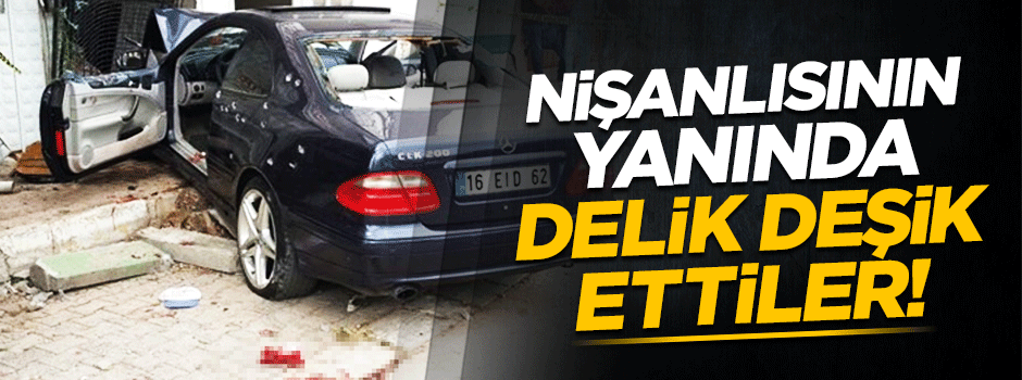 Genç iş adamı nişanlısının yanında infaz edildi!
