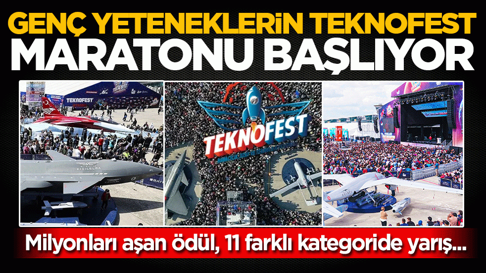 Genç yeteneklerin TEKNOFEST 2026 maratonu başlıyor: Milyonları aşan ödül, 11 farklı kategoride yarış…