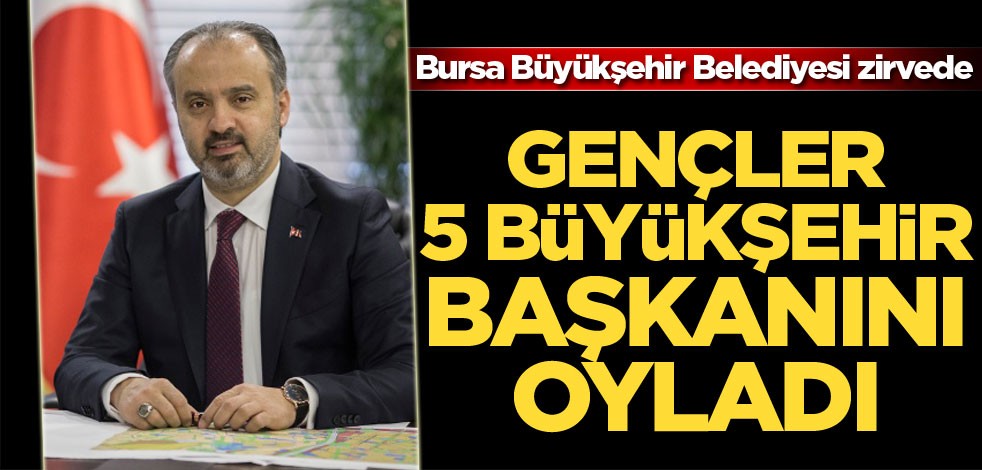 Gençler 5 büyükşehir başkanını oyladı