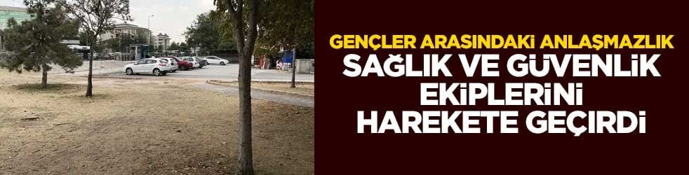 Gençler arasındaki anlaşmazlık, sağlık ve güvenlik ekiplerini harekete geçirdi