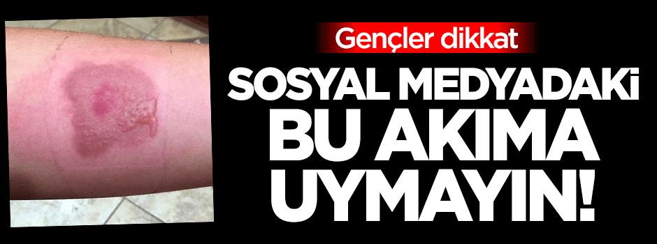 Gençler dikkat! Buna uymayın
