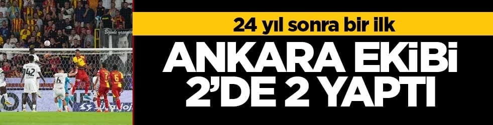 Gençlerbirliği’nden 24 yıl sonra gelen tarihi başlangıç